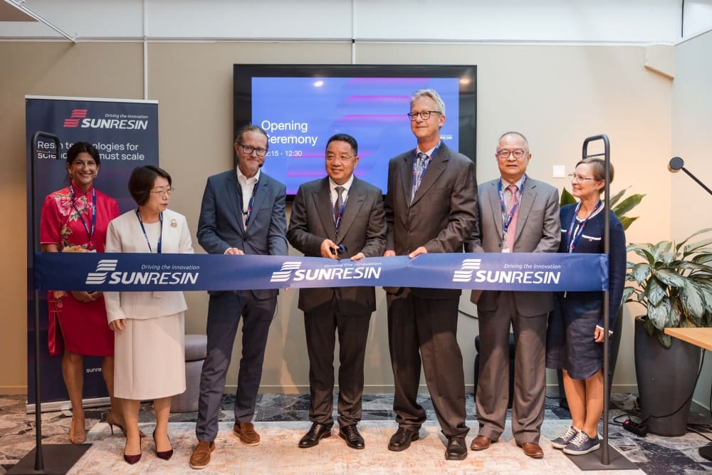 Sunresin Opens Its First European Site in Uppsala